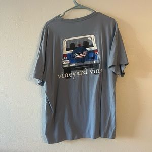 vineyard vines texas jeep tshirt